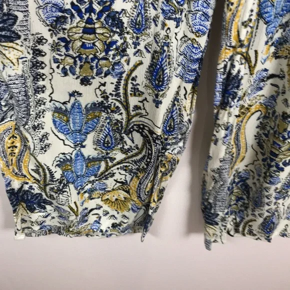 Maurices Womens Medium Floral Bohemian Wide-Leg Pants NEW - Picture 3 of 10